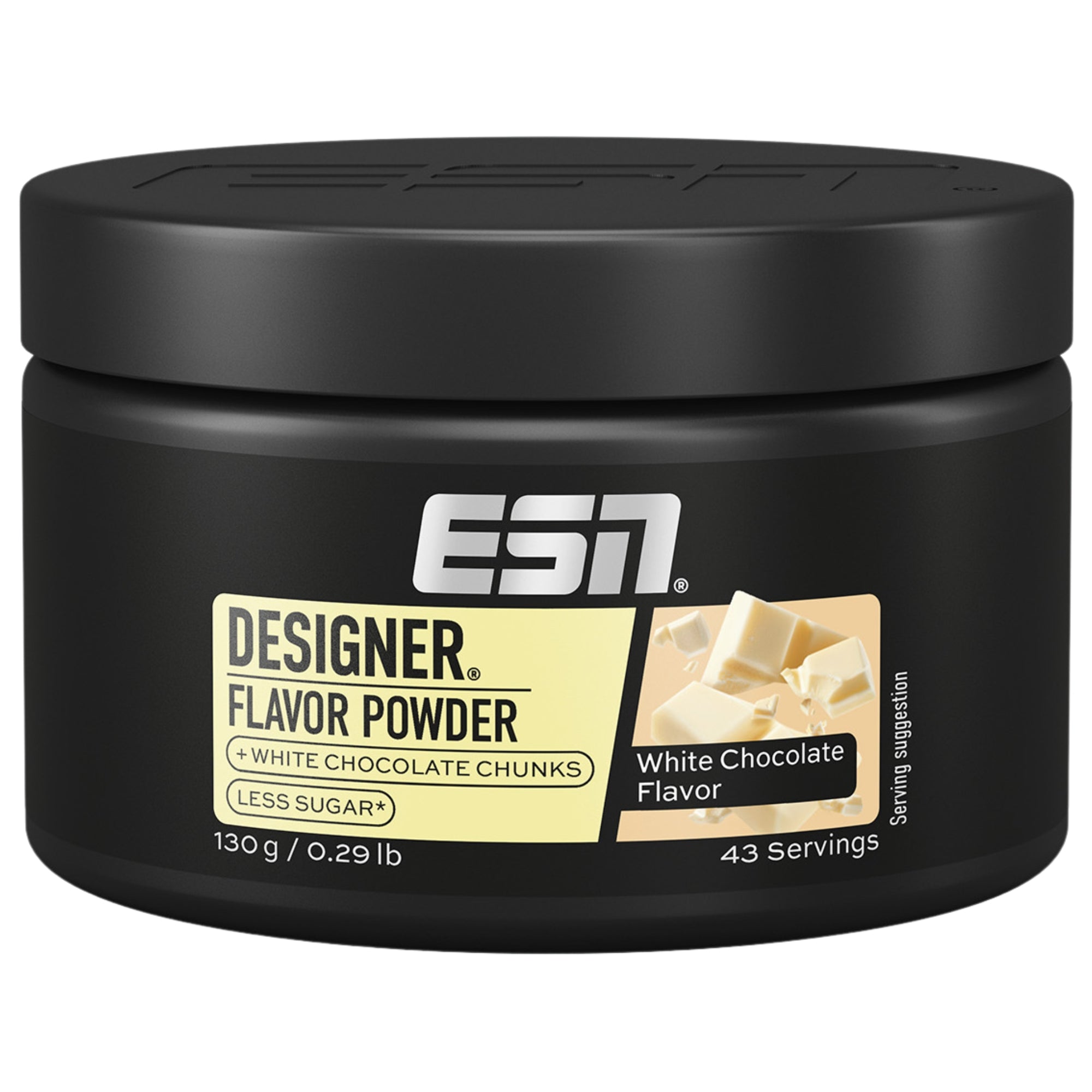 ESN Designer Flavor Powder White Chocolate 130 g 43 porzioni