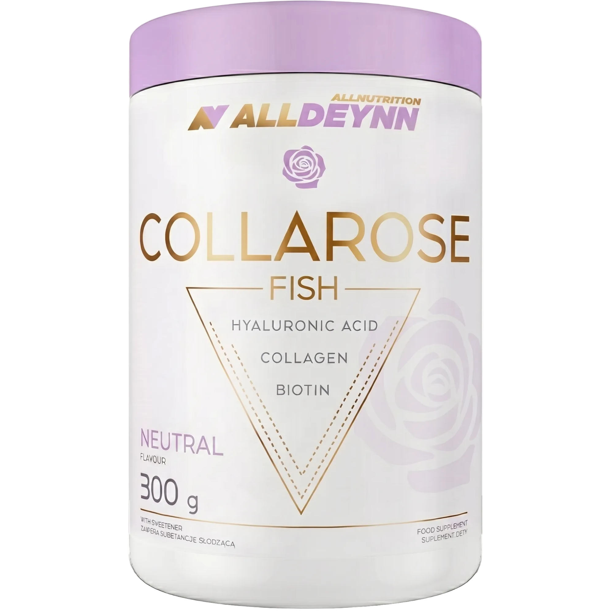 Polvere di collagene di pesce AllDeynn Collarose Fish Neutral 300 grammi