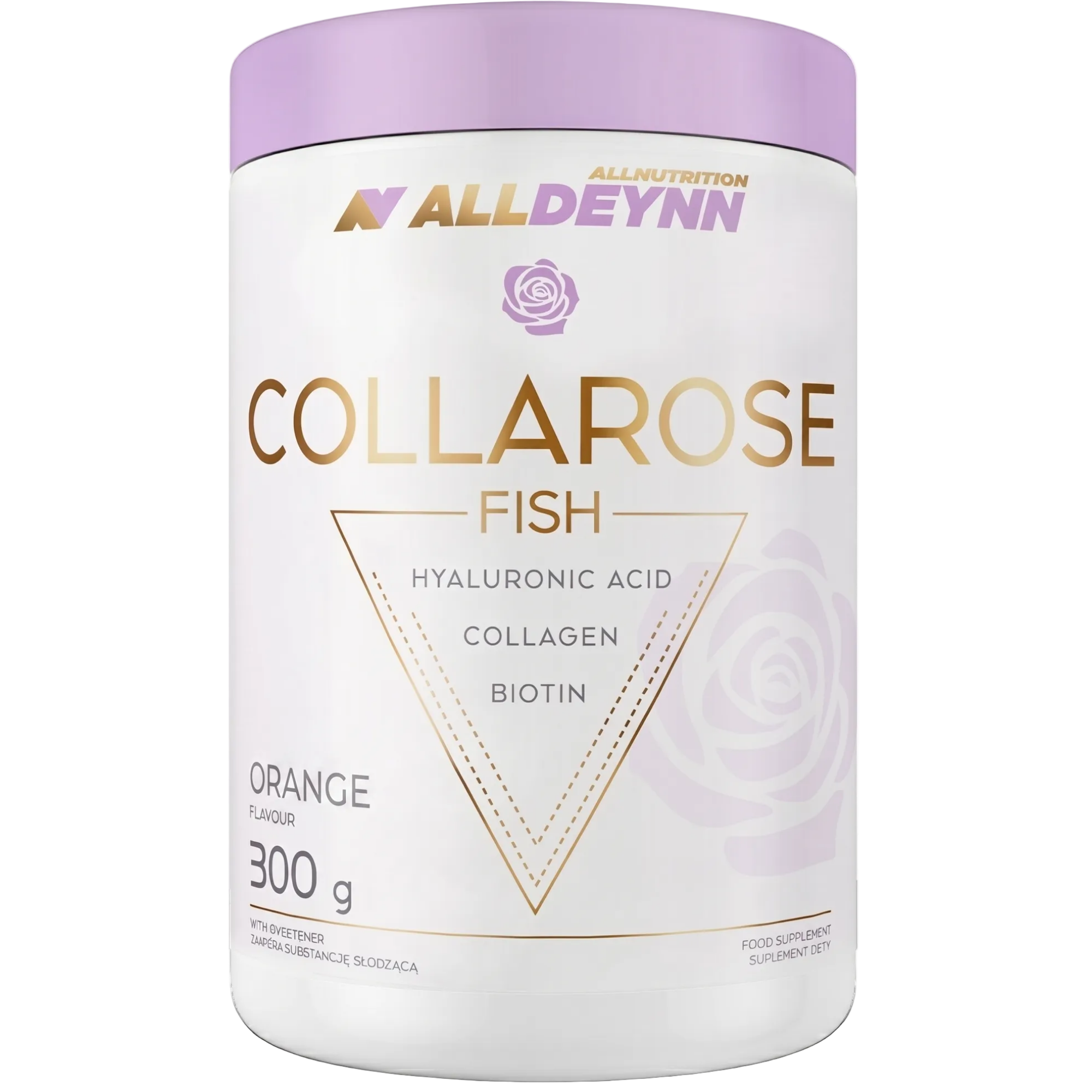 Polvere di collagene di pesce AllDeynn Collarose Fish Orange 300 grammi