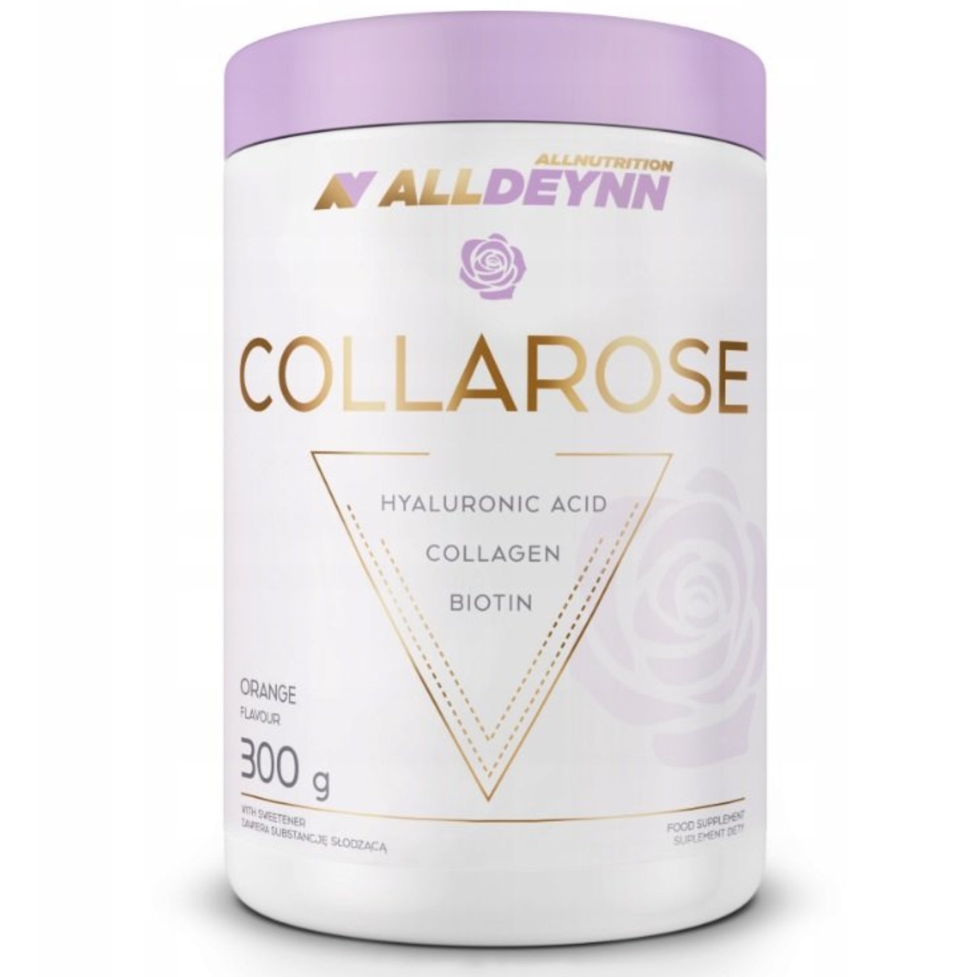 Polvere di collagene bovino AllDeynn Collarose Orange 300 grammi