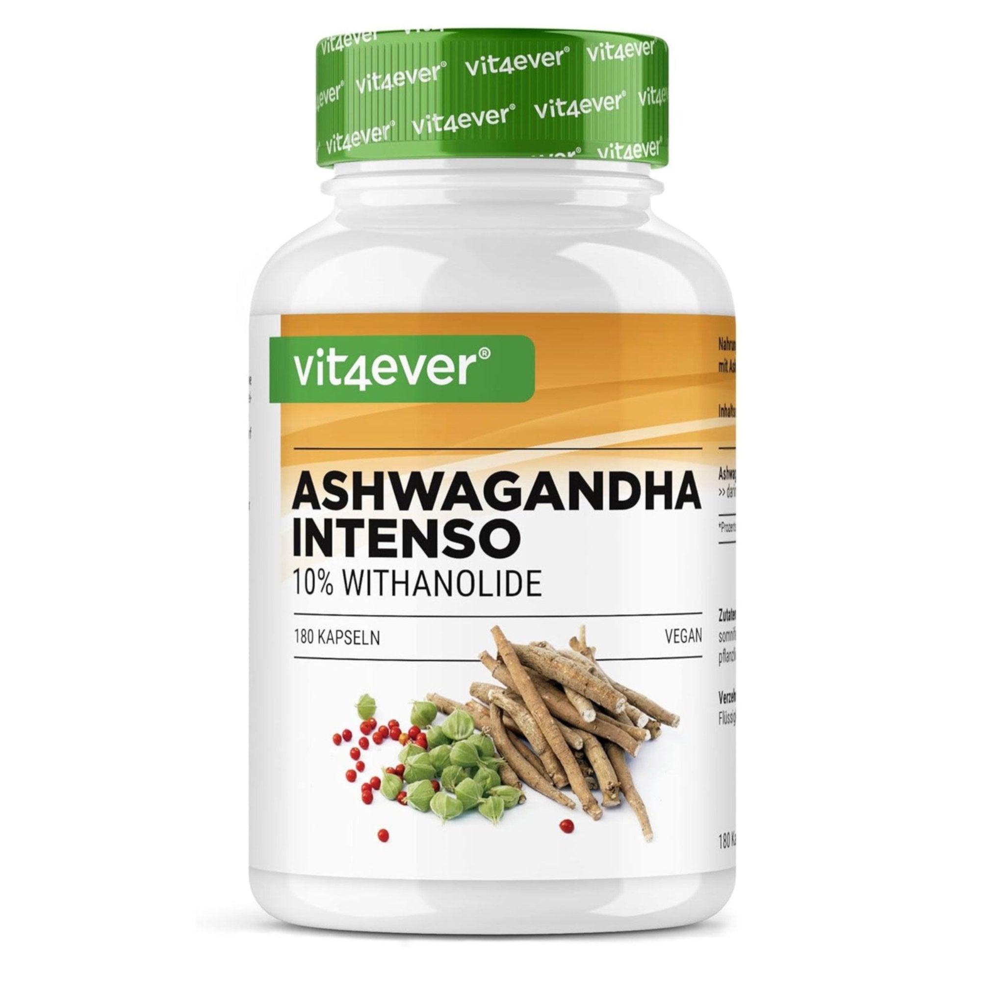 Ashwagandha intenso con 10% di witanolidi