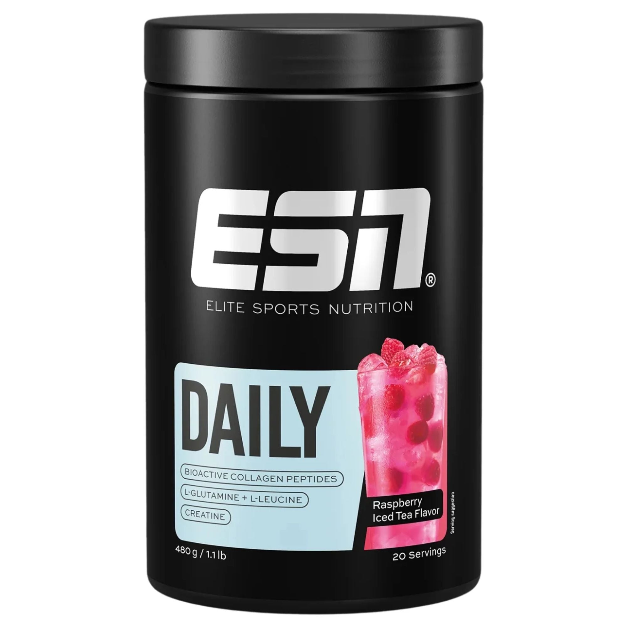 ESN Daily Raspberry Iced Tea 480 g