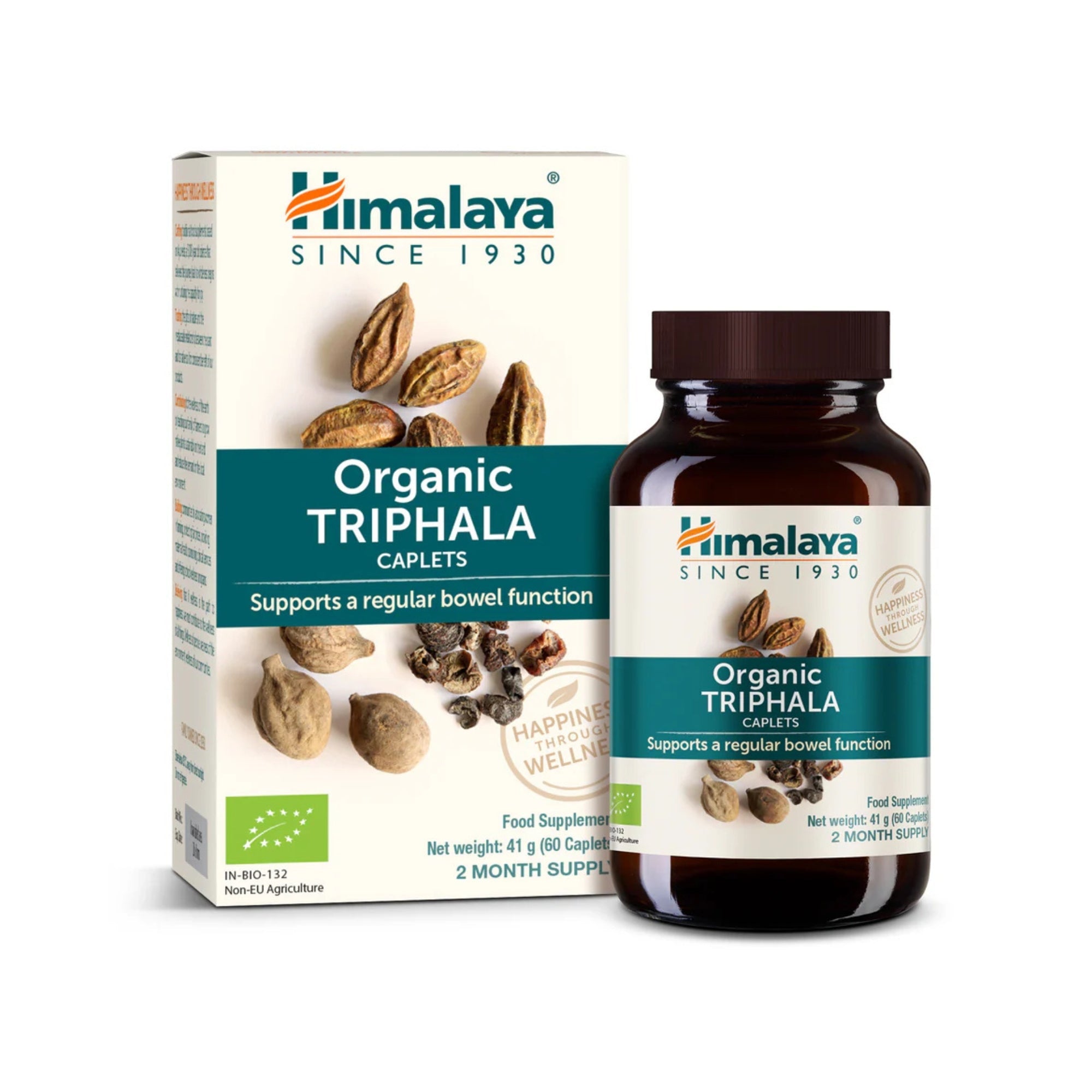 Organic Triphala 688mg | 60 caplet | Himalaya