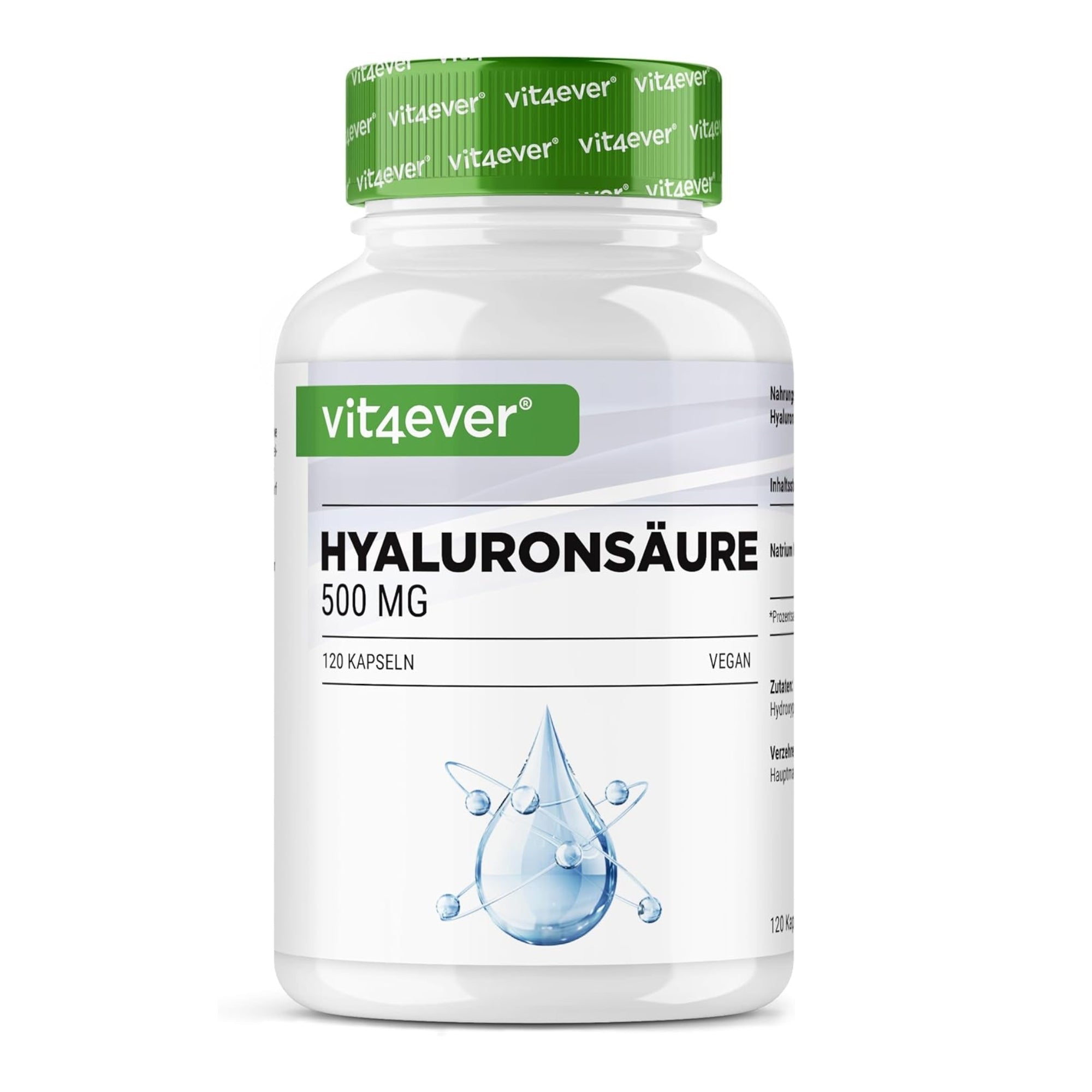 Acido Ialuronico 500mg di Vit4ever