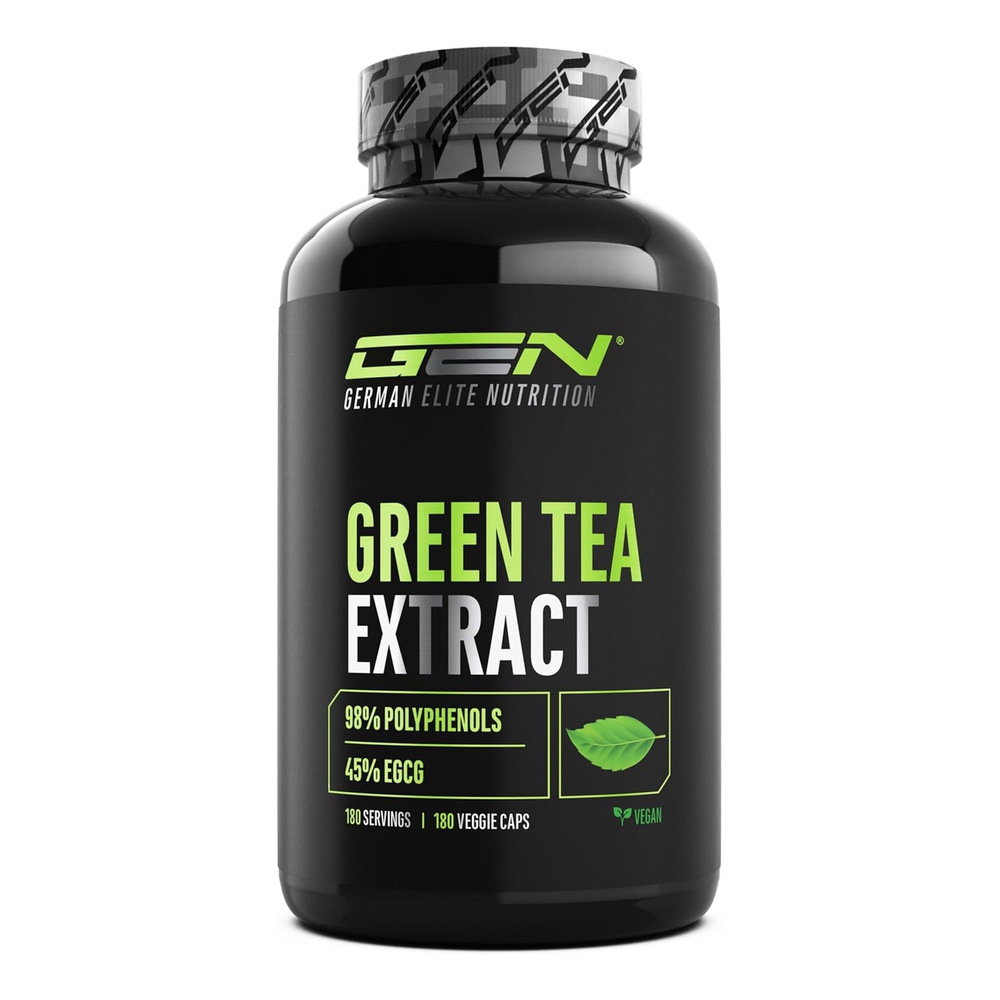 Estratto di Tè Verde 750mg | 180 Capsule | German Elite Nutrition