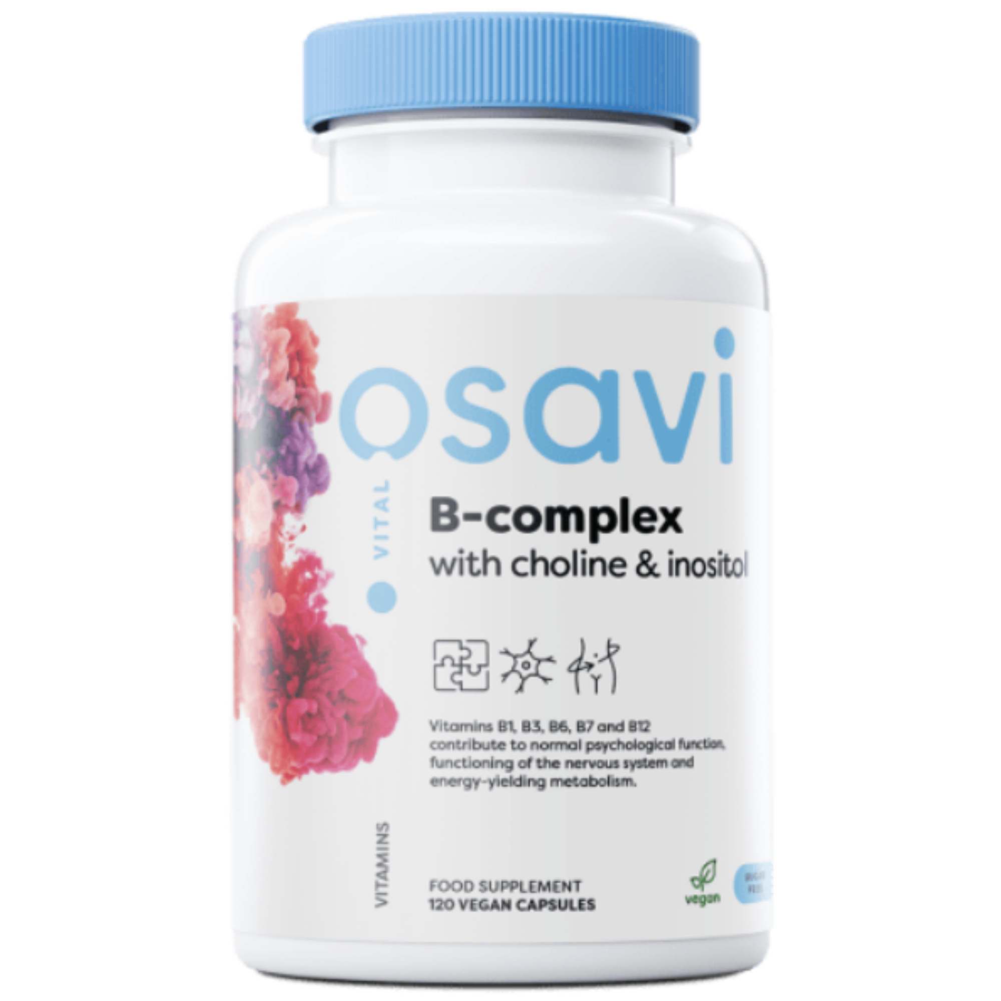 Osavi Complesso di Vitamina B con colina e inositolo - 120 capsule vegane integratore vitaminico | acquista in Italia