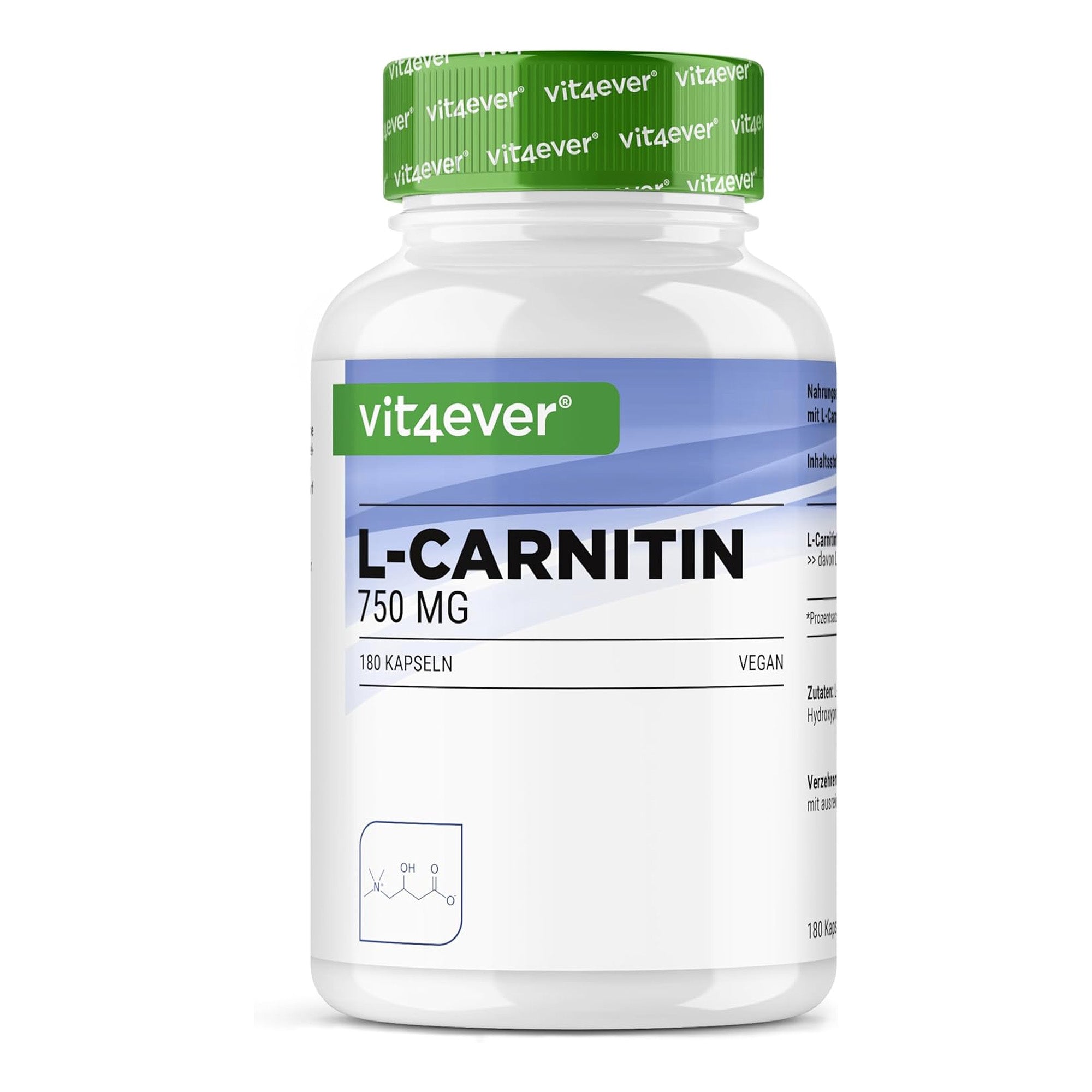 l-carnitina vit4ever 180 capsule