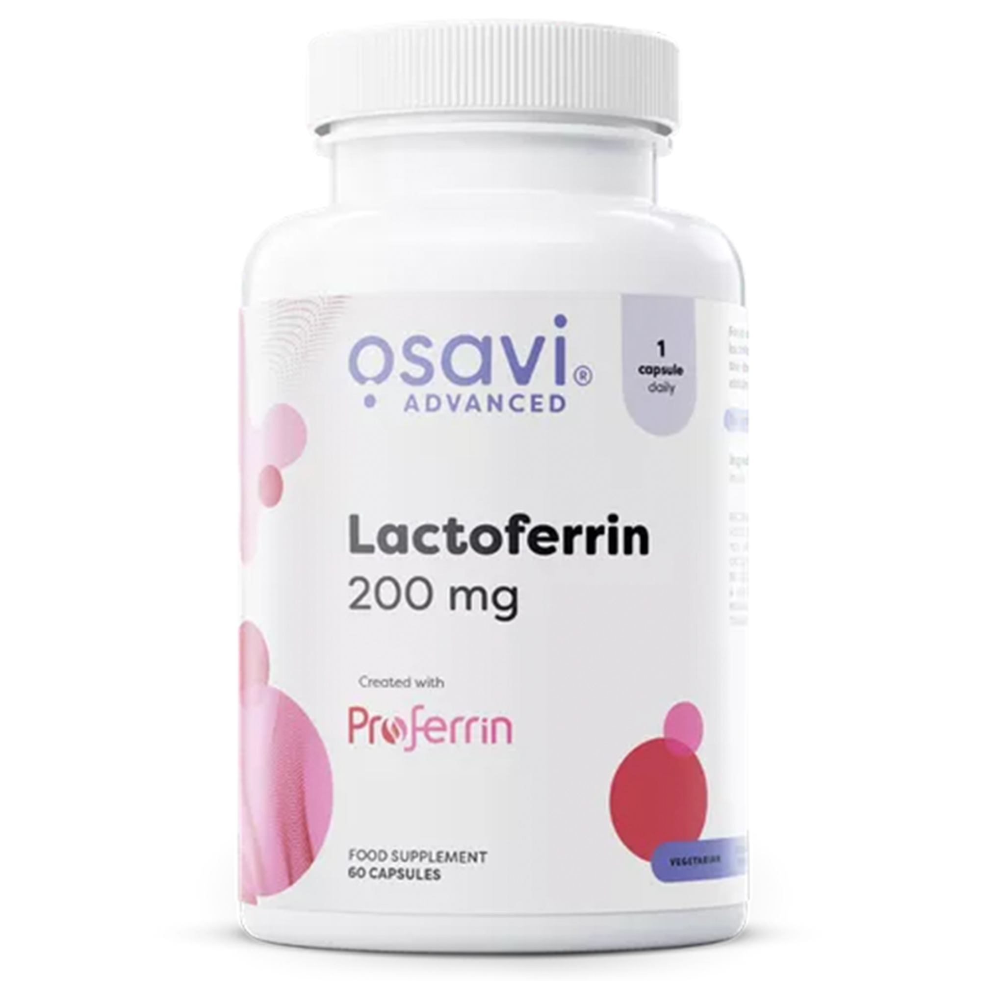 Osavi Lattoferrina 200mg con Proferrin - 60 capsule integratore di lattoferrina | acquista in Italia