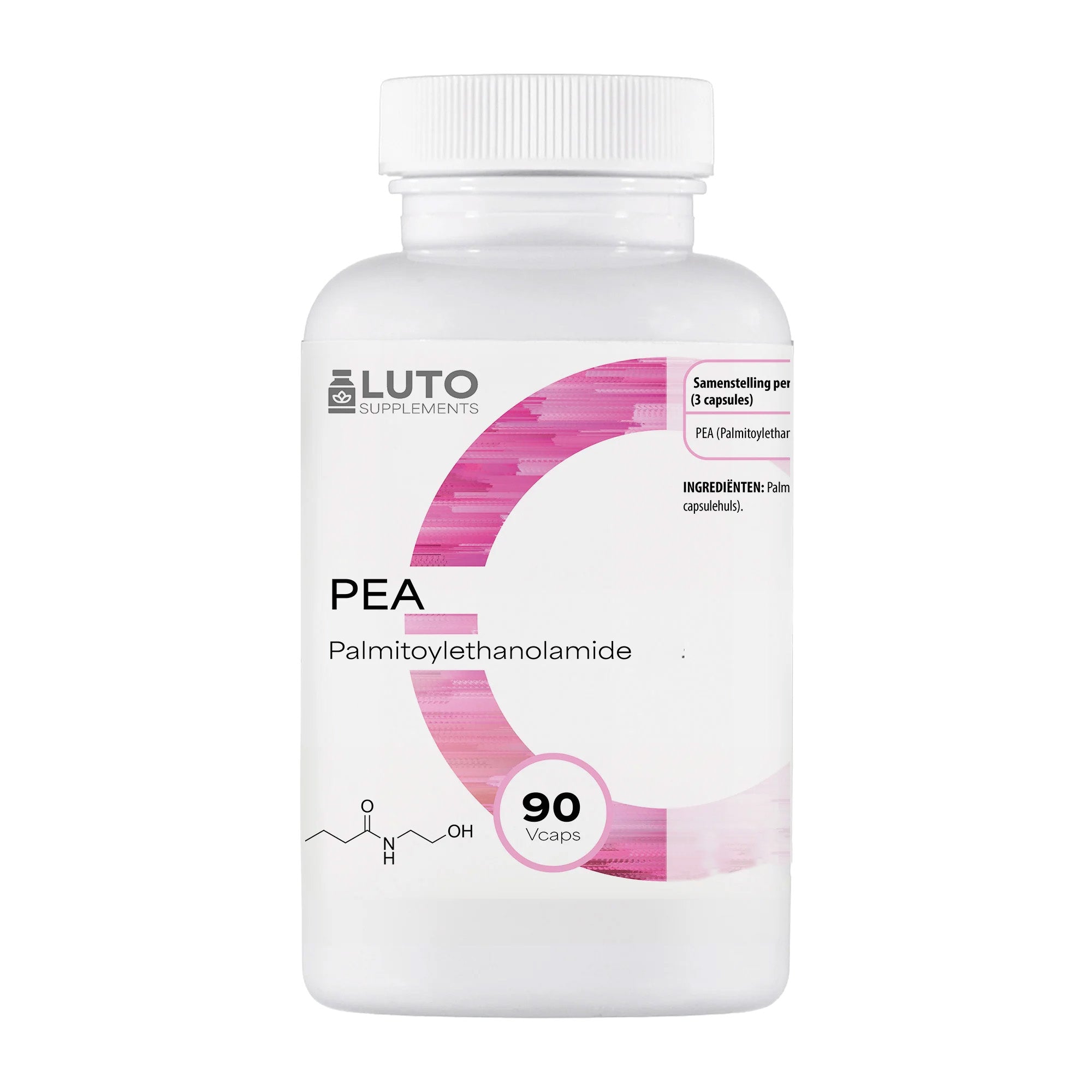 LUTO Supplements PEA Palmitoiletanolammide 1200mg 90 capsule vegane | acquista in Italia