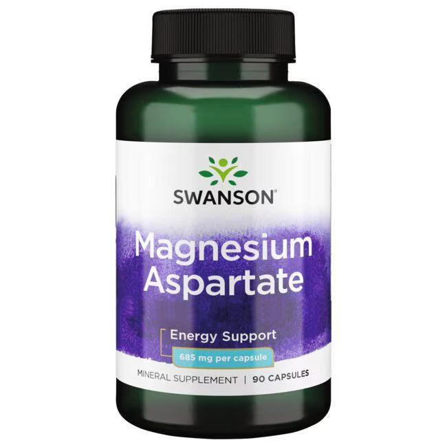 Swanson Magnesio Aspartato - 685 mg - 90 Capsule