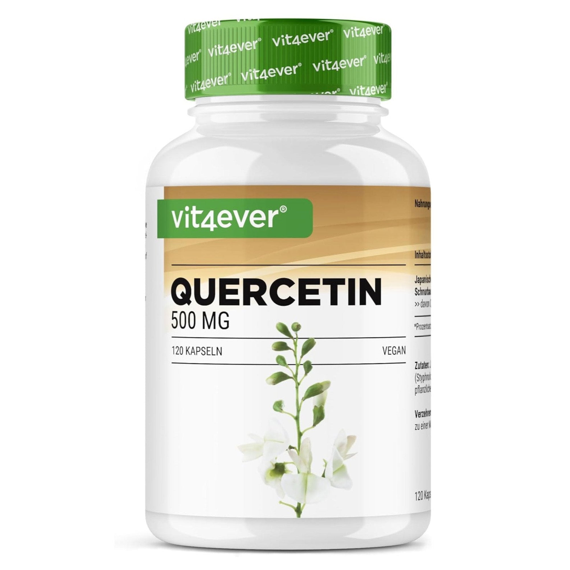 Capsule di quercetina Vit4ever – antiossidante di alta qualità dall'albero della pagoda giapponese