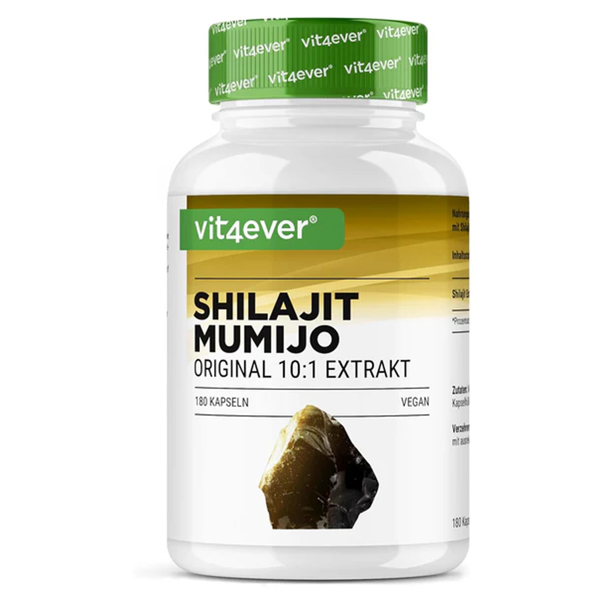 Estratto di Shilajit Mumijo 1500mg in capsule di Vit4ever