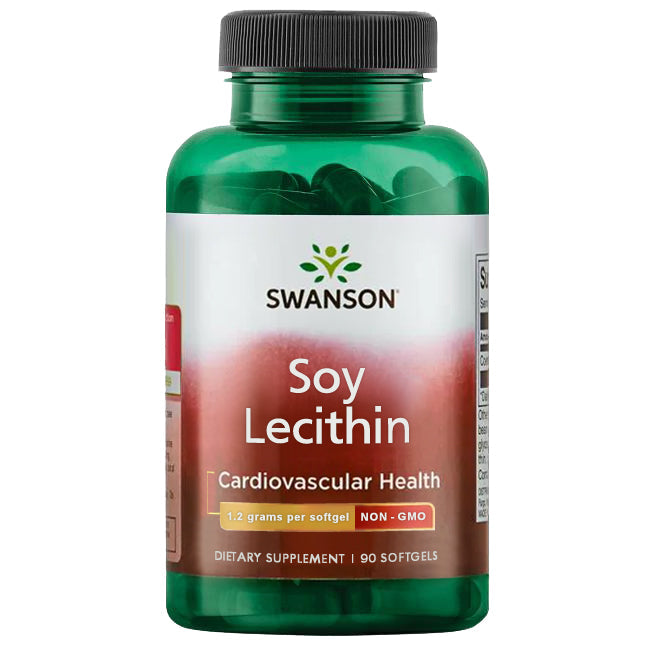 Swanson Lecitina di Soia - 1200 mg - 90 Capsule