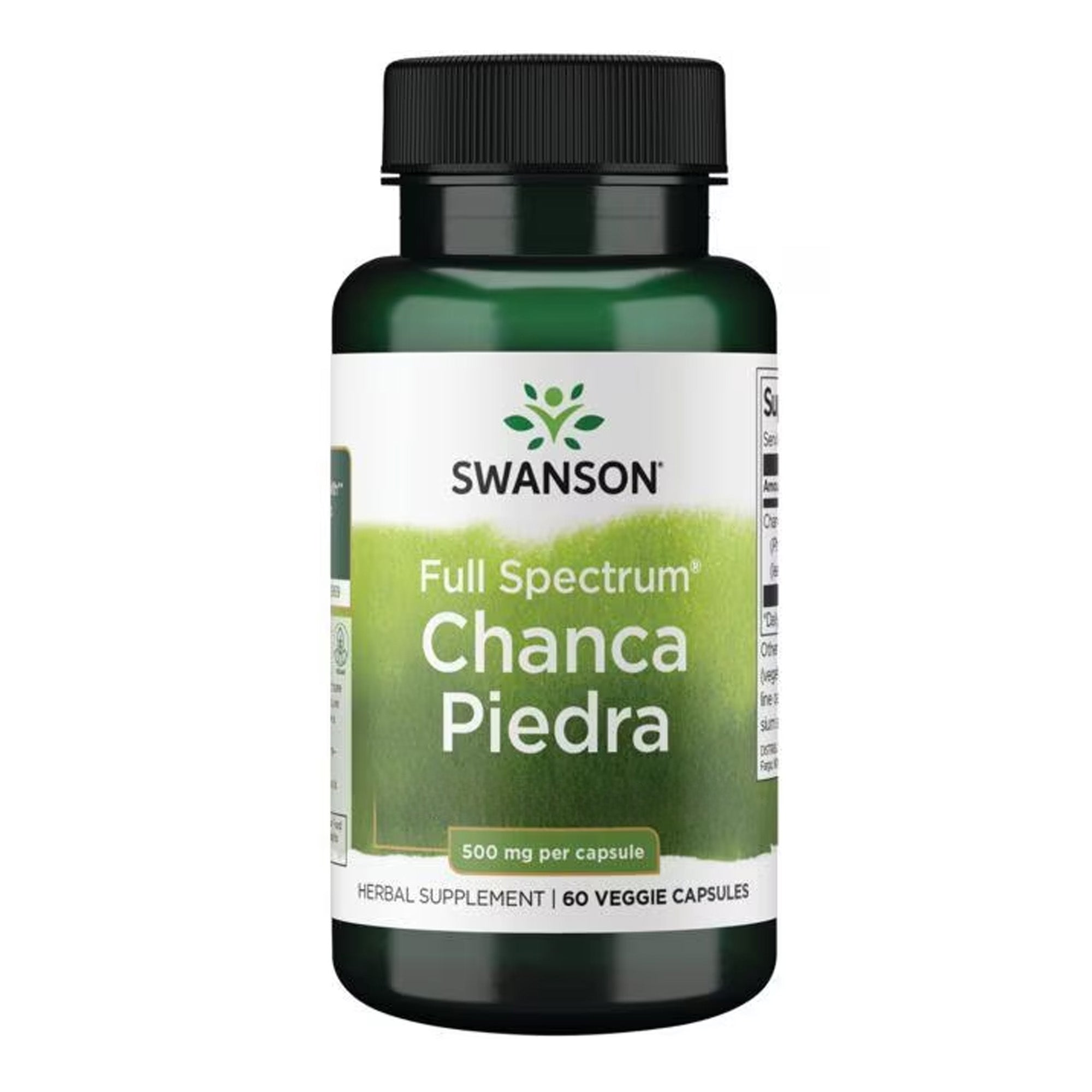 Swanson | Chanca Piedra Full Spectrum | 500mg | 60 capsule vegetali