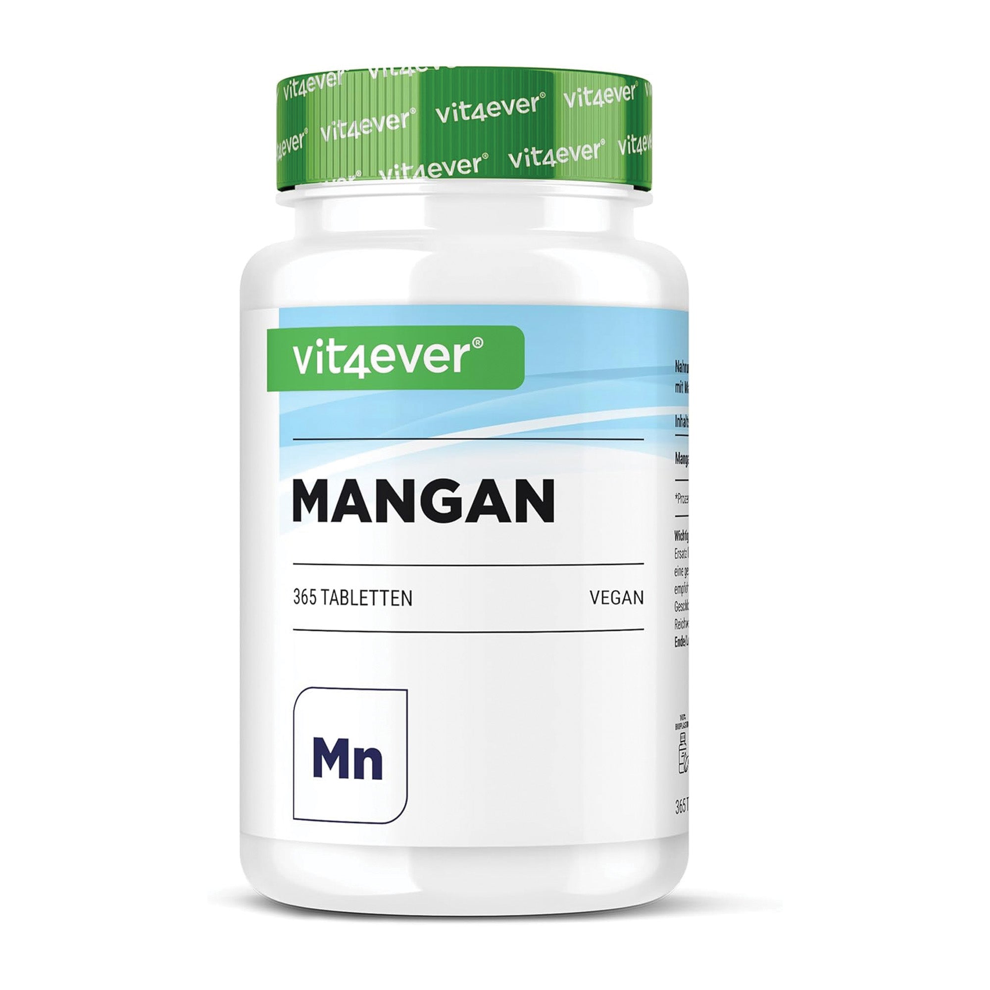 Manganese | 10mg | 365 compresse | Manganese bisglicinato | Vit4ever